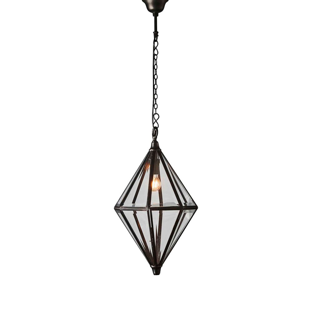 Clifftop hanging lamp in bronze - House of Isabella AU