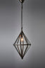 Clifftop hanging lamp in bronze - House of Isabella AU