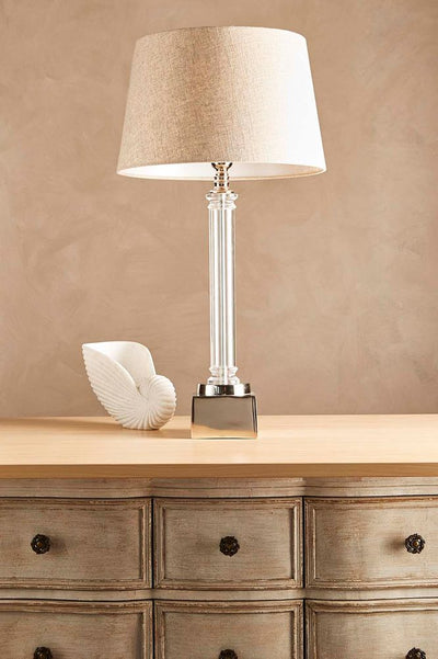 Rockpool table lamp in nickel - House of Isabella AU