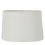 XXL Drum Lamp Shade - Textured Ivory - Linen Lamp Shade with E27 Fixture - House of Isabella AU