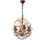 Sundance Chandelier Small in Rust - House of Isabella AU