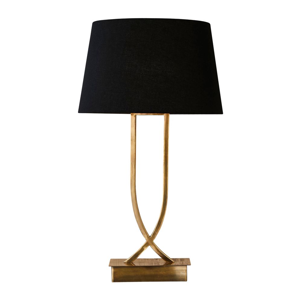 Southern Cross Table Lamp Antique Brass - Base Only