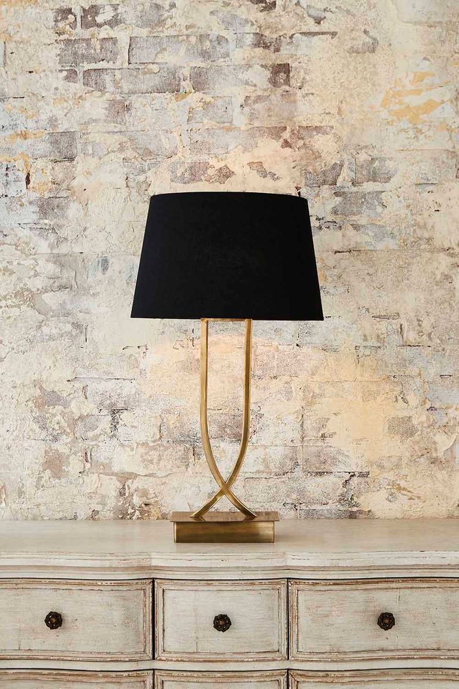 Southern Cross Table Lamp Antique Brass - Base Only