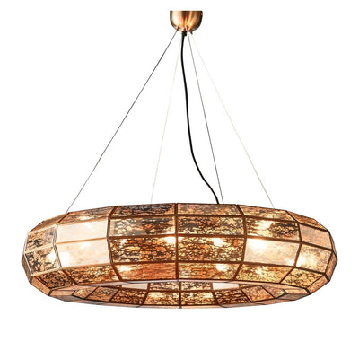 Victoria large hanging lamp in brass - House of Isabella AU