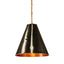 Monte Carlo hanging Lamp Black brass/in - House of Isabella AU