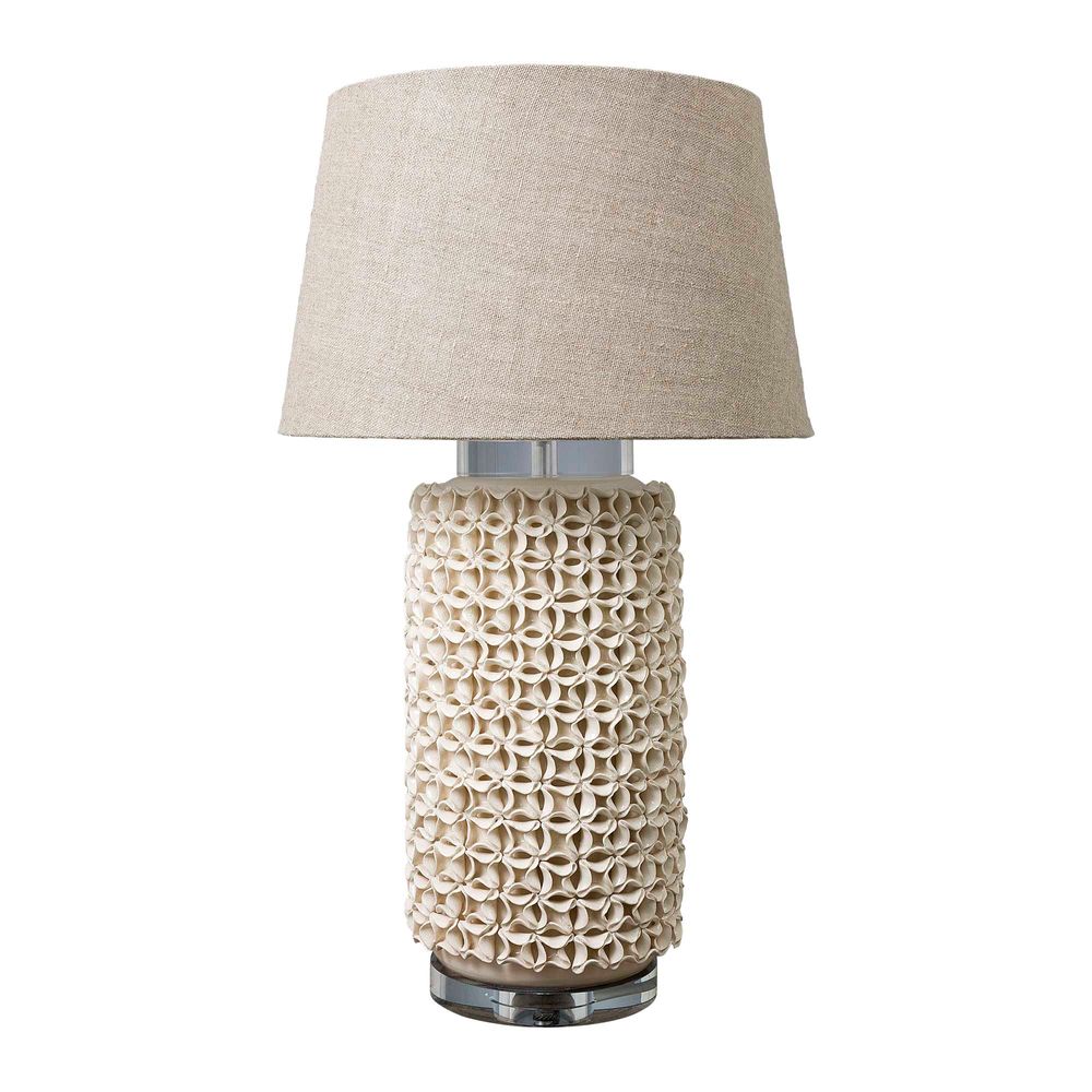 Newland Table Lamp Base Cream - House of Isabella AU