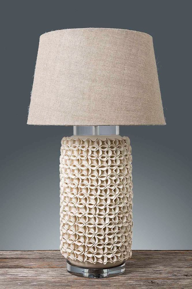 Newland Table Lamp Base Cream - House of Isabella AU