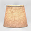 Linen Taper Lamp Shade XXS Dark Natural