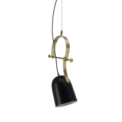 Paterson Hanging Lamp In Black - House of Isabella AU