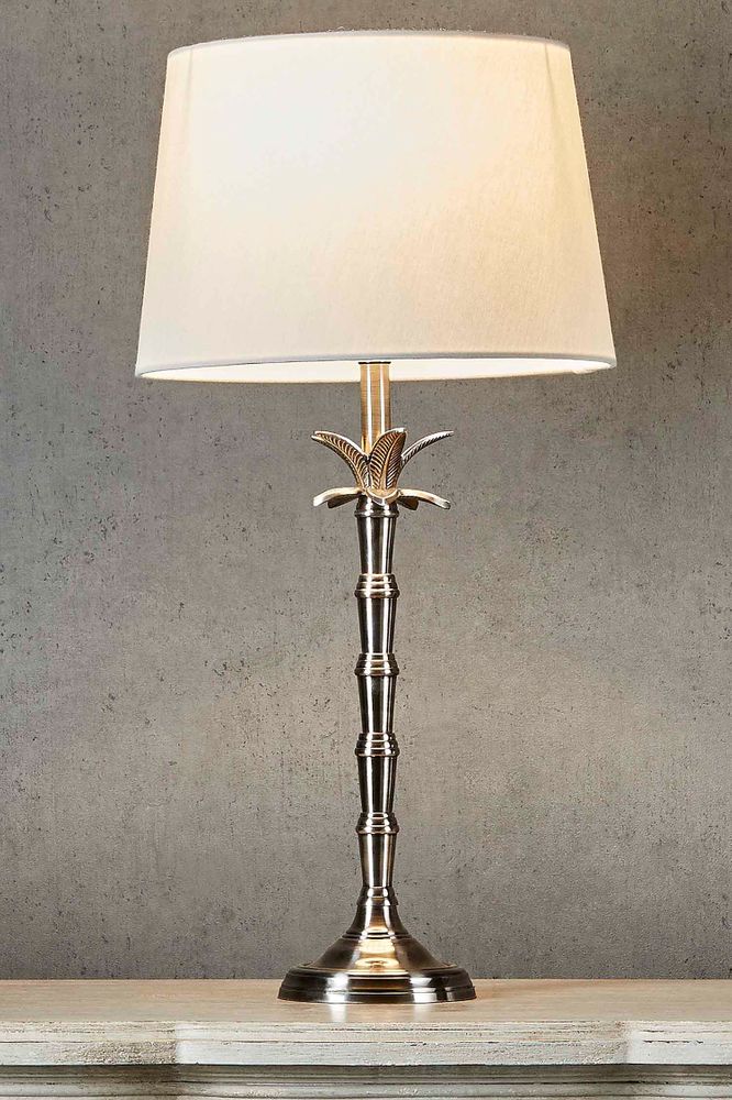 Bahama Small Table Lamp Base Silver.