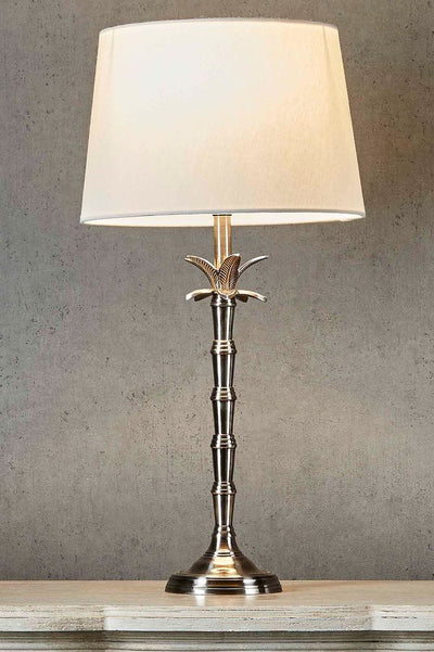 Bahama Small Table Lamp Base Silver.