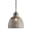 Riva Small - Zinc - Perforated Iron Dome Pendant Light - House of Isabella AU