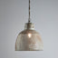 Riva Small - Zinc - Perforated Iron Dome Pendant Light - House of Isabella AU