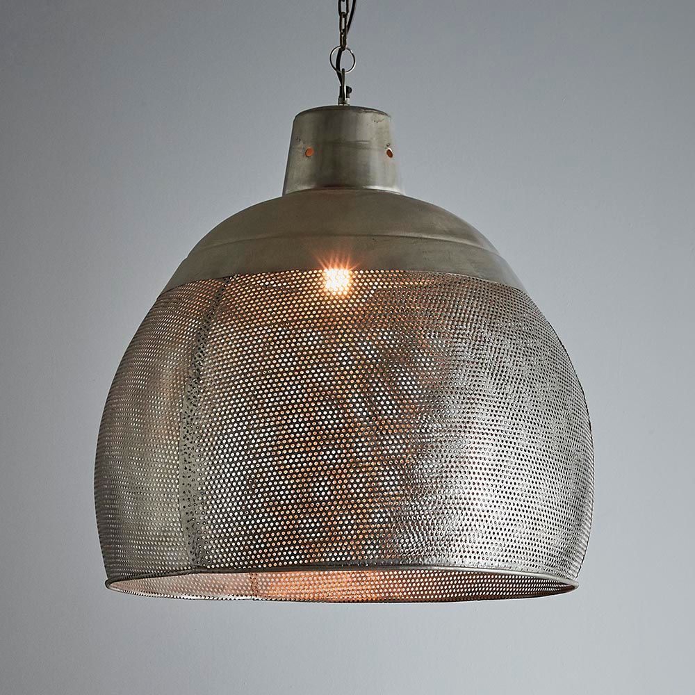 Riva Ceiling Pendant Large Zinc