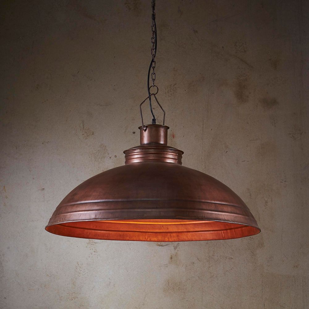 Sheldon Ceiling Pendant Antique Copper