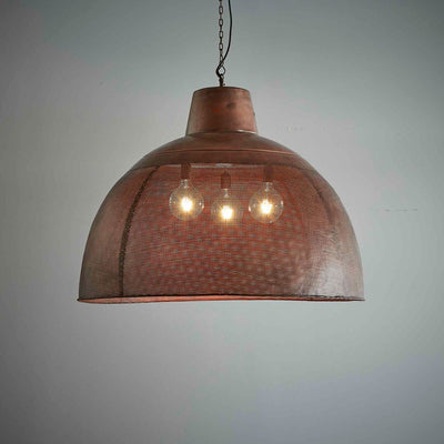 Riva Ceiling Pendant Extra Large Antique Copper