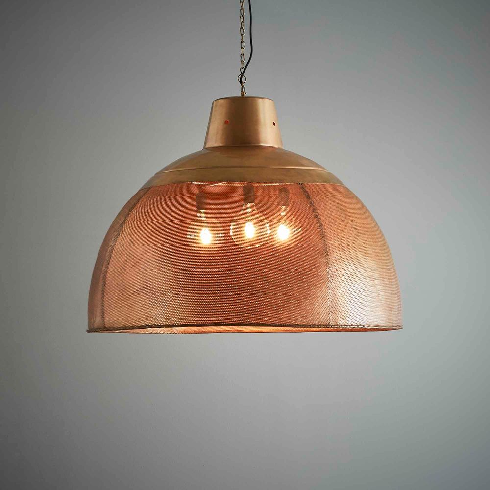 Riva Ceiling Pendant Extra Large Antique Brass