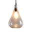 Lustre Teardrop - Clear - Stone Effect Glass Bell Pendant Light - House of Isabella AU