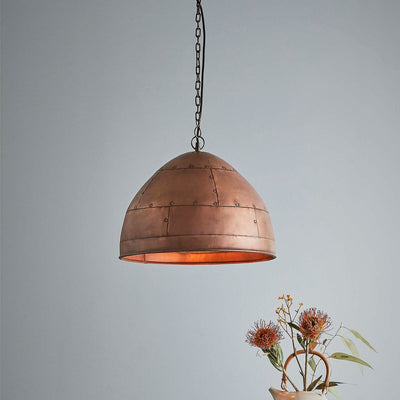 P51 Ceiling Pendant Small Antique Copper