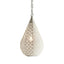 Europa Ceiling Pendant Medium White