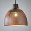 Riva Large - Black/Gold - Perforated Iron Dome Pendant Light - House of Isabella AU