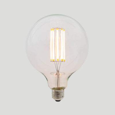 G125 Long LED Filament - Clear Glass - 8W E27 2200k - House of Isabella AU