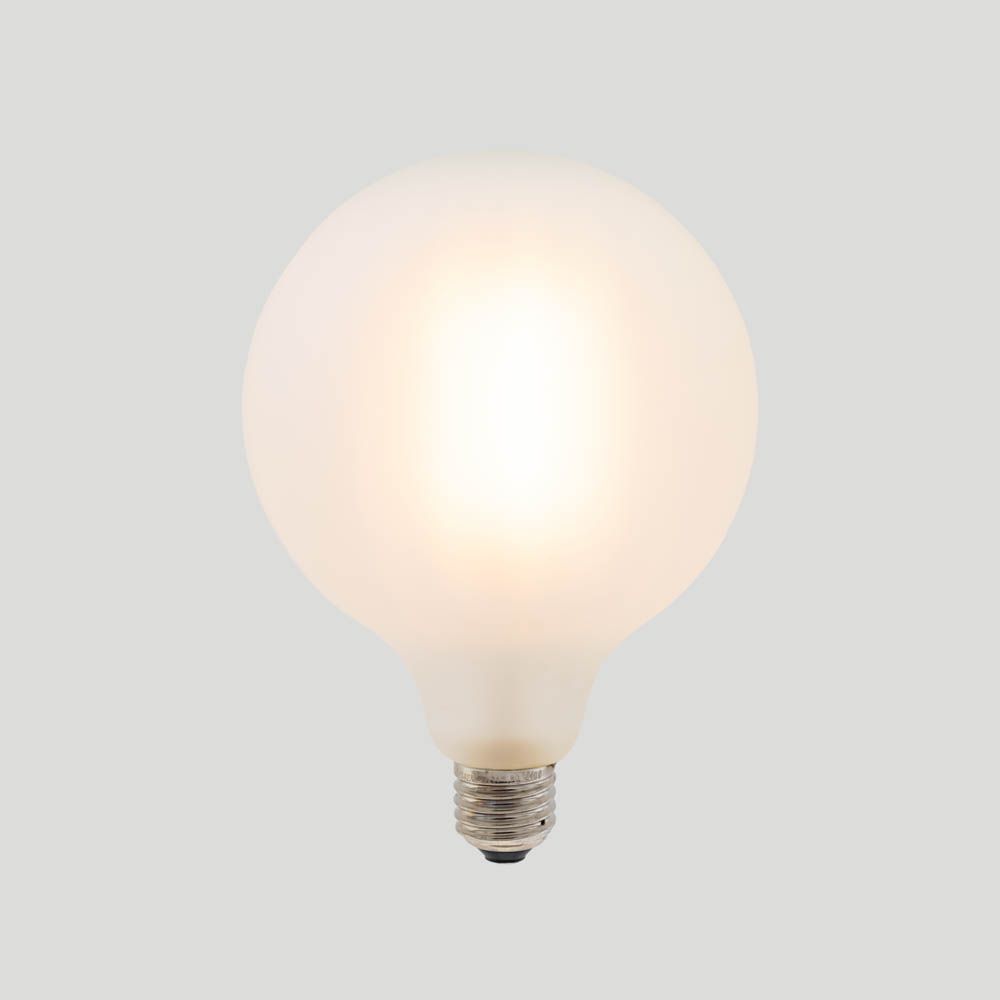 G125 LED Filament - Porcelain Frosted - 10W E27 2700k - House of Isabella AU