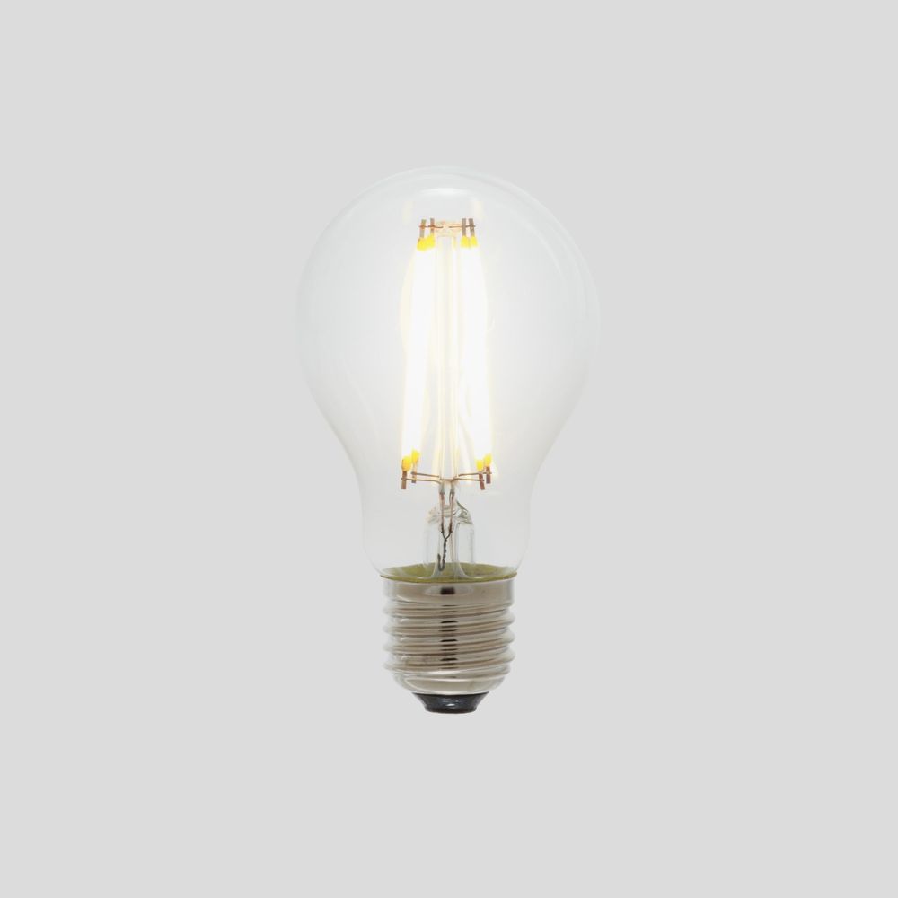 A60 LED Filament - Clear Glass - 6W E27 2200k - House of Isabella AU