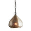 Neptune Small - Nickel - Perforated Raindrop Pendant Light - House of Isabella AU