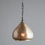 Neptune Small - Nickel - Perforated Raindrop Pendant Light - House of Isabella AU