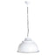 Brasserie Overhead Ceiling Pendant Large White