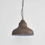 Brasserie Overhead Ceiling Pendant Small Rust