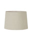 Large Drum Lamp Shade  - Light Natural Linen - E27 Fixture