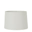 Large Drum Lamp Shade - Textured Ivory - Linen Lamp Shade with E27 Fixture - House of Isabella AU