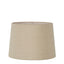 LINEN DRUM LAMP SHADE LARGE DARK NATURAL