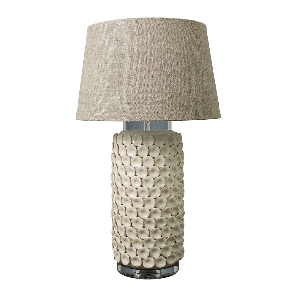 Kenilworth Table Lamp Base Crm - House of Isabella AU