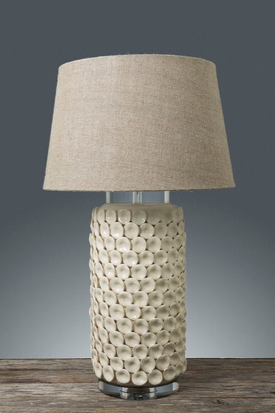 Kenilworth Table Lamp Base Crm - House of Isabella AU