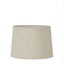 Linen Drum Lamp Shade Medium Light Natural