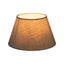 Medium Taper Lamp Shade  - Light Natural Linen - Linen Lamp Shade with E27 Fixture - House of Isabella AU