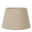 XL Taper Lamp Shade - Dark Natural Linen - Linen Lamp Shade with E27 Fixture - House of Isabella AU