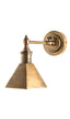 Mayfair Sconce W/Shade Antique Brass.