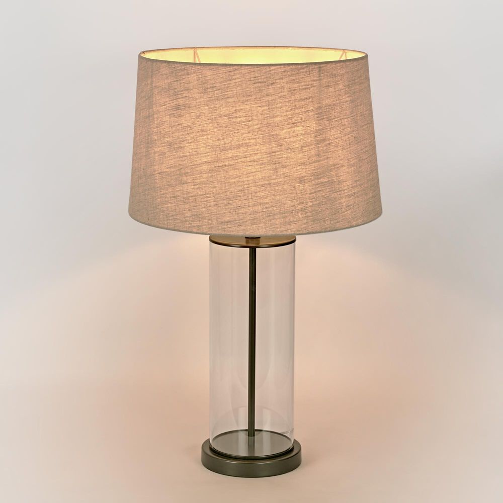 Iris glass table lamp base - House of Isabella AU