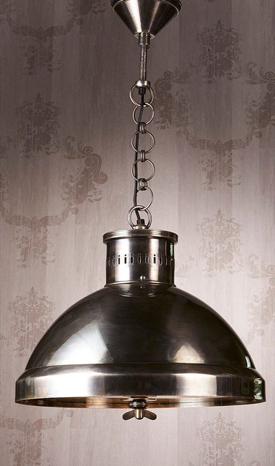 Madison Hanging Lamp in Silver - House of Isabella AU