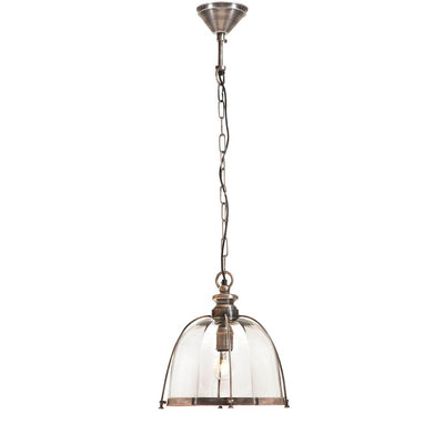 Avery Ceiling Lamp in Antique Silver.