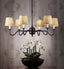Prescot Chandelier Dark Bronze