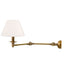 Portland Swing Arm Sconce Base Brass - House of Isabella AU