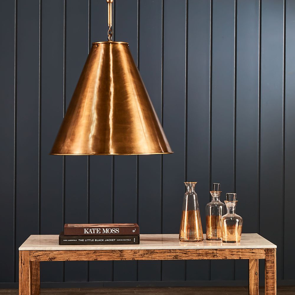 Monte Carlo Hanging Lamp Brass In and Out - House of Isabella AU