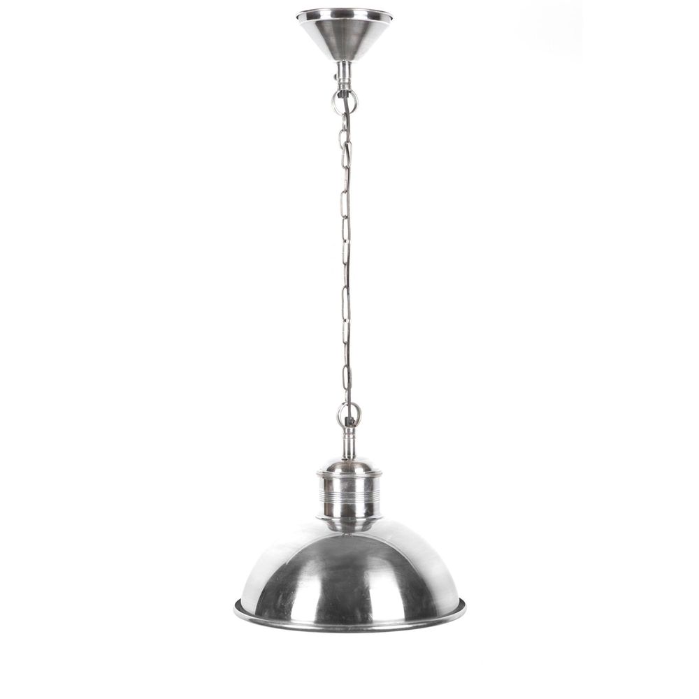 Boston Dome Hanging Lamp Silver - House of Isabella AU