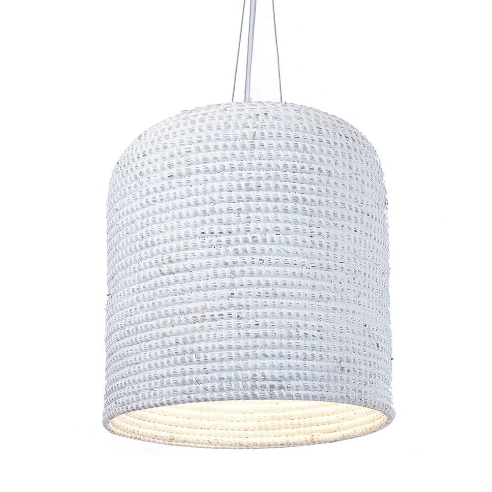 Lombok basket hanging lamp in cream - House of Isabella AU