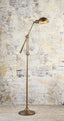 Calais Floor Lamp Antique Brass